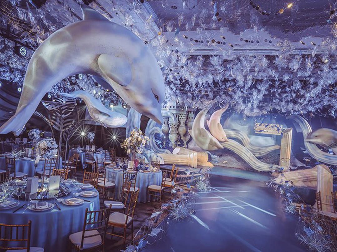 个性创新型海洋风婚礼《最美人鱼公主》