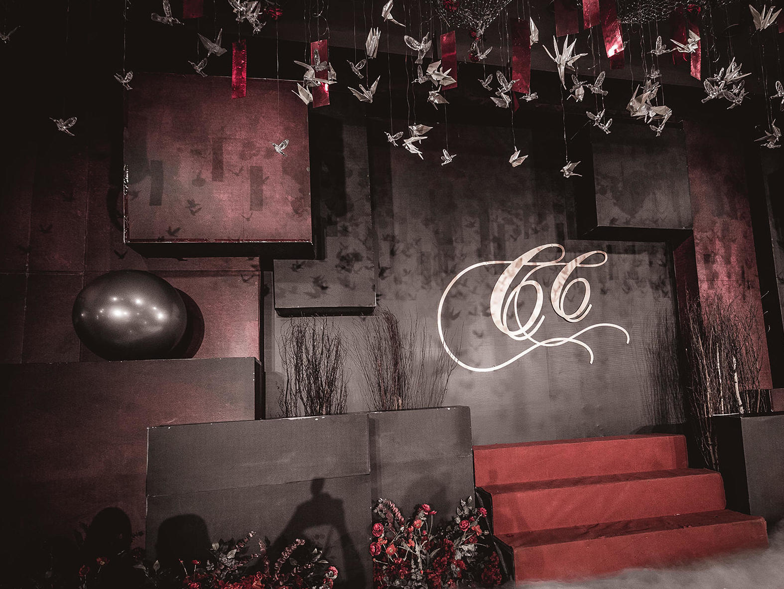 【花町婚礼】2020爆款·黑红系撞色婚礼