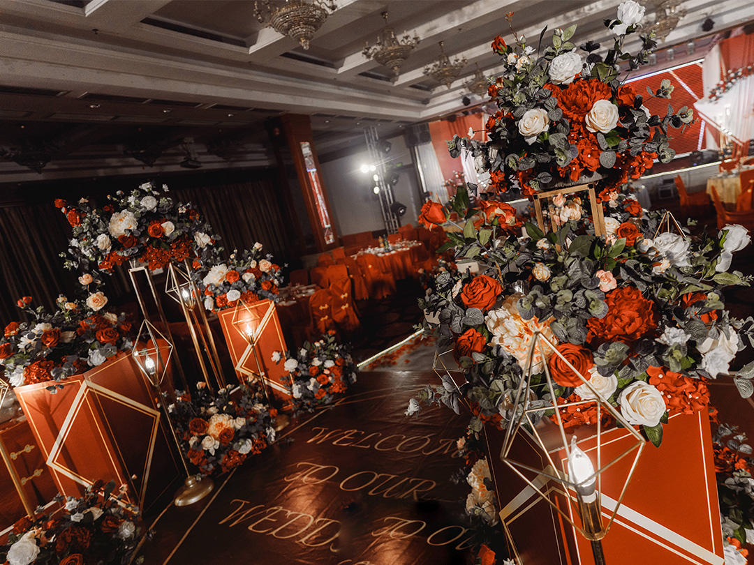 【渝北喜及婚礼】红金色大气婚礼