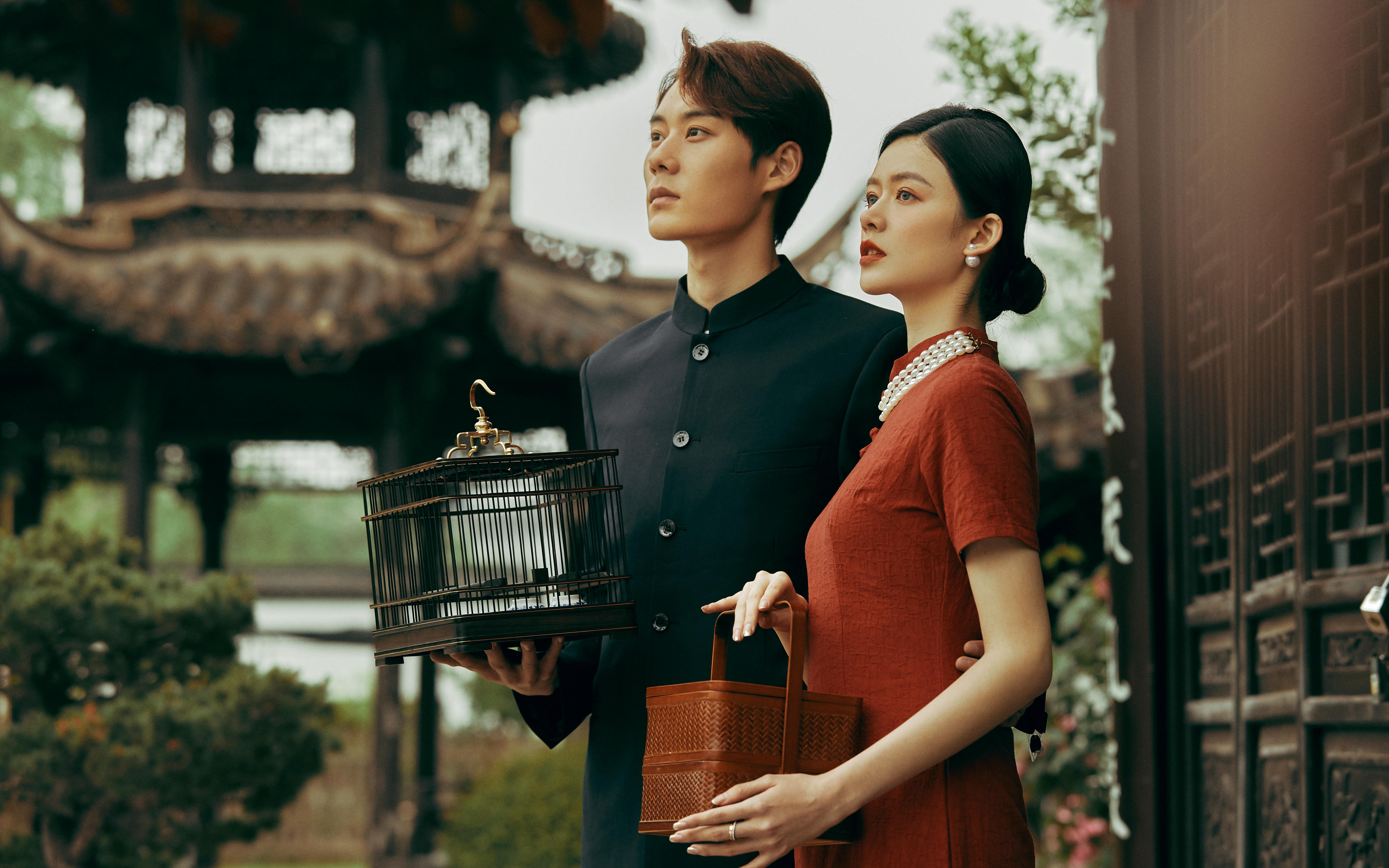 民国风婚纱照氛围感太绝啦