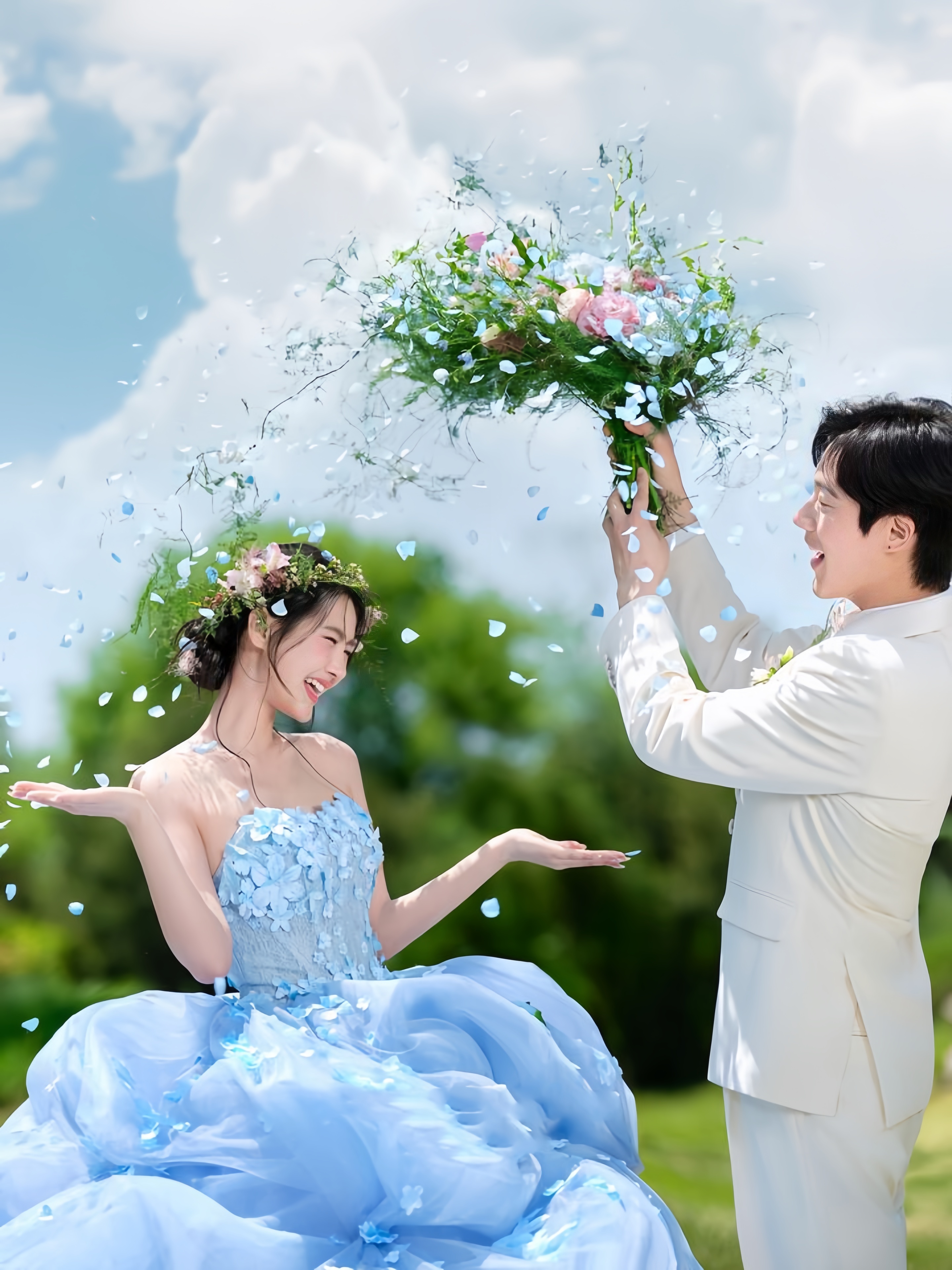 【超值套餐】內(nèi)外雙拍\婚嫁大禮包\無隱形消費