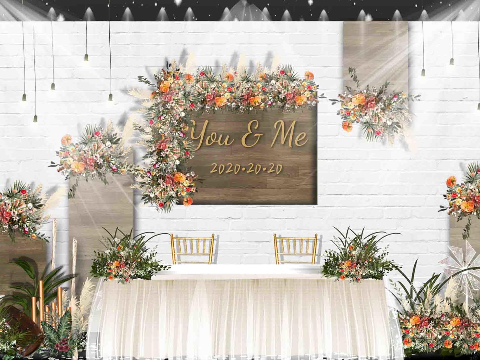 【麦瑞蜜婚礼工作室】森系暖色小清新婚礼