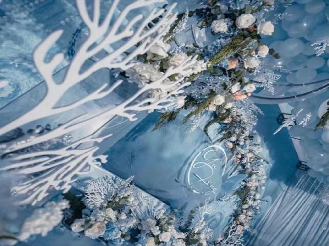 【美好婚庆】蓝白气球+超性价比