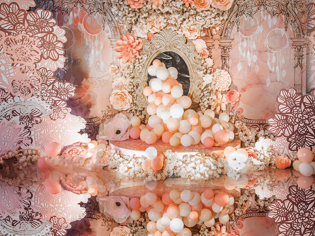 【梦想女王】超值超高性价比香槟橙温暖秋季主题婚礼