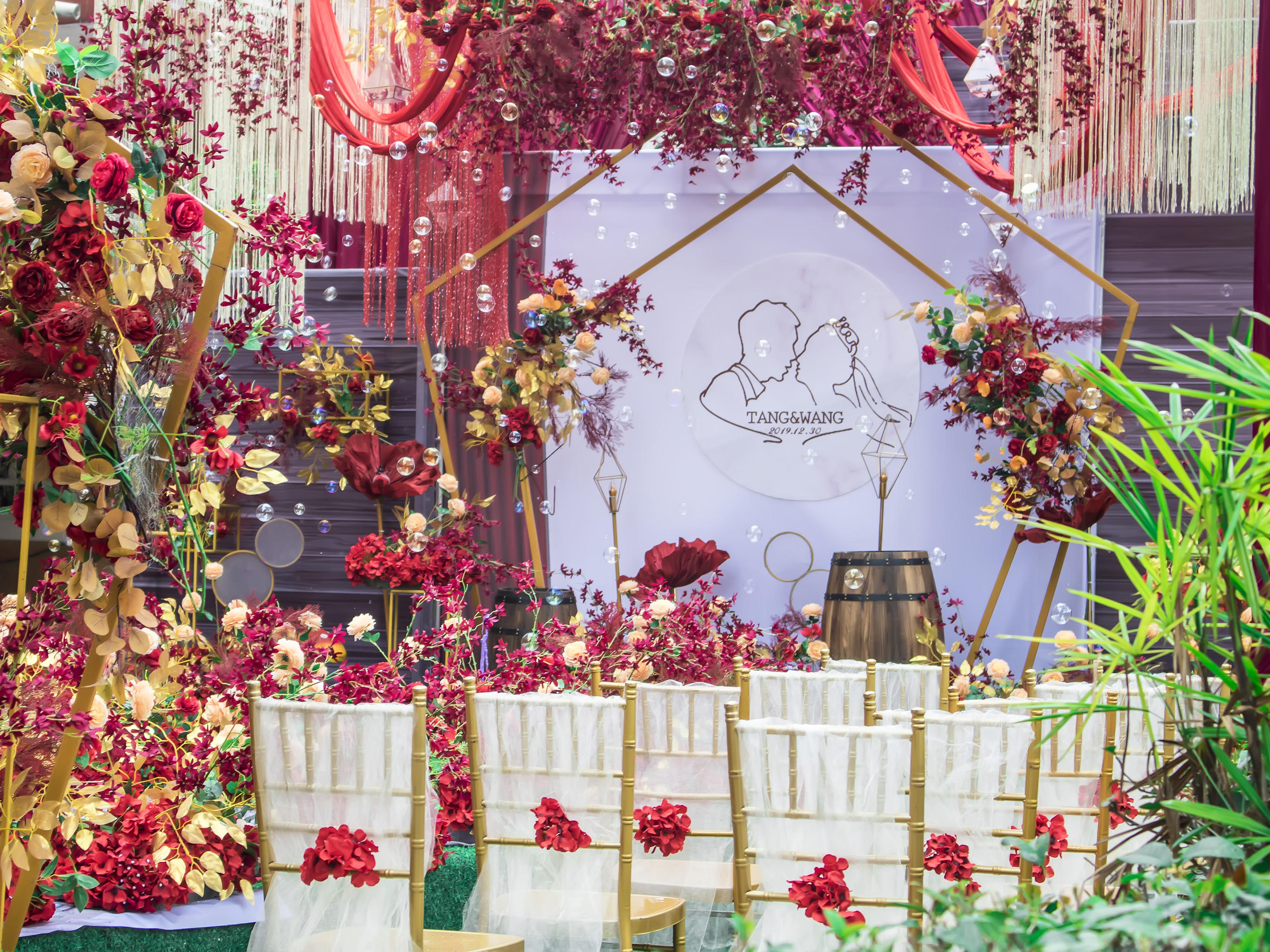 莲花户外•花艺设计效果满分