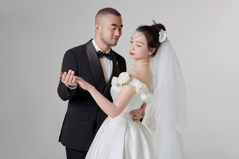 韓式內(nèi)景婚紗