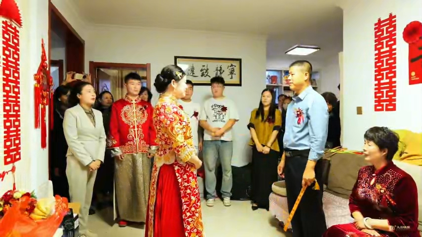 新娘家梳妆出阁礼