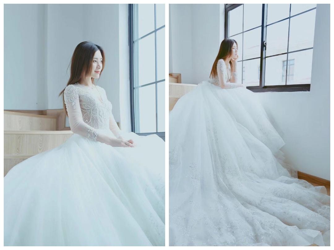 【超值套餐】精致主纱大拖尾