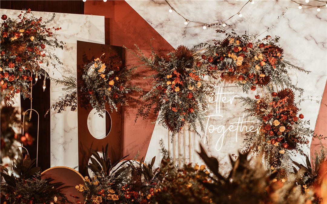 【品悦婚礼】勃艮第红西式婚礼