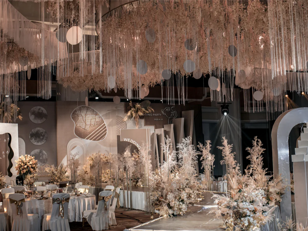 【喜时】迷宫 高级配色创意简约线条感婚礼