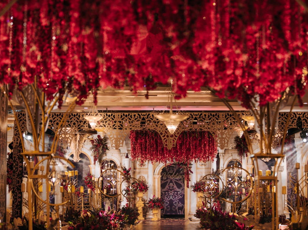 潮婚节专享-红金复古欧式主题婚礼之一LU有你