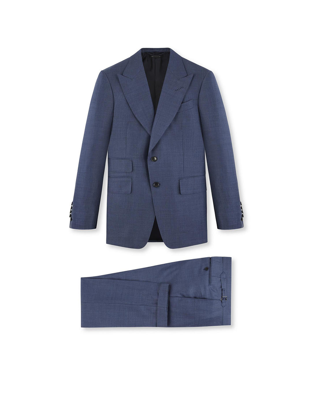 定制TF同款时尚藏蓝色西装套装