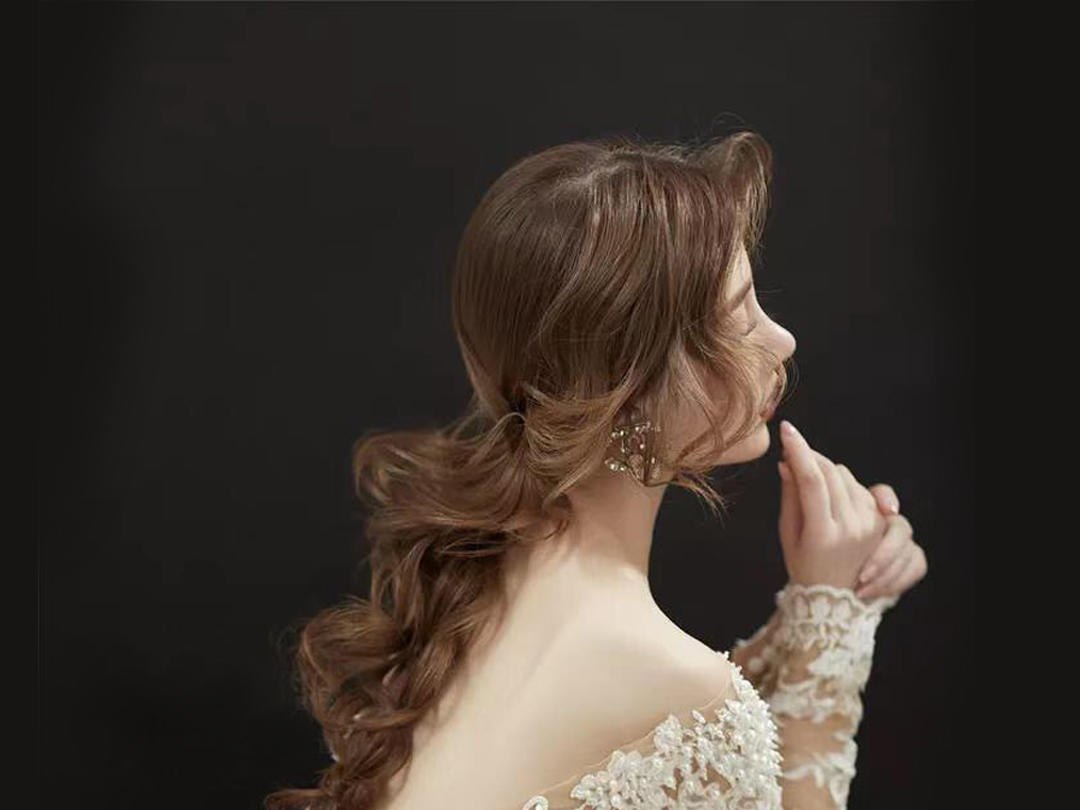 【墨白美妆】资深档新娘早妆+造型1款+送妈妈妆