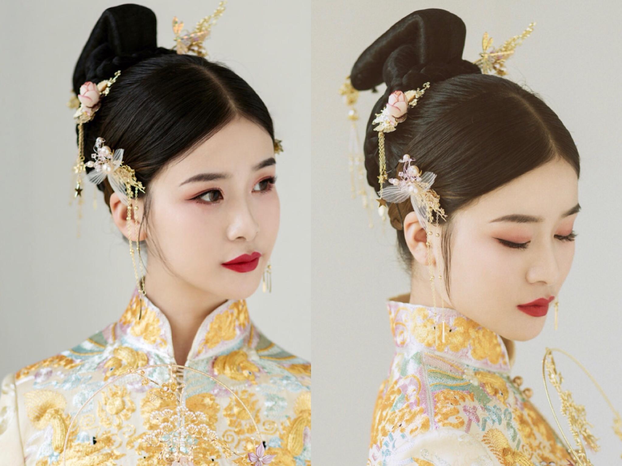 初见美妆高级化妆师半天新娘跟妆