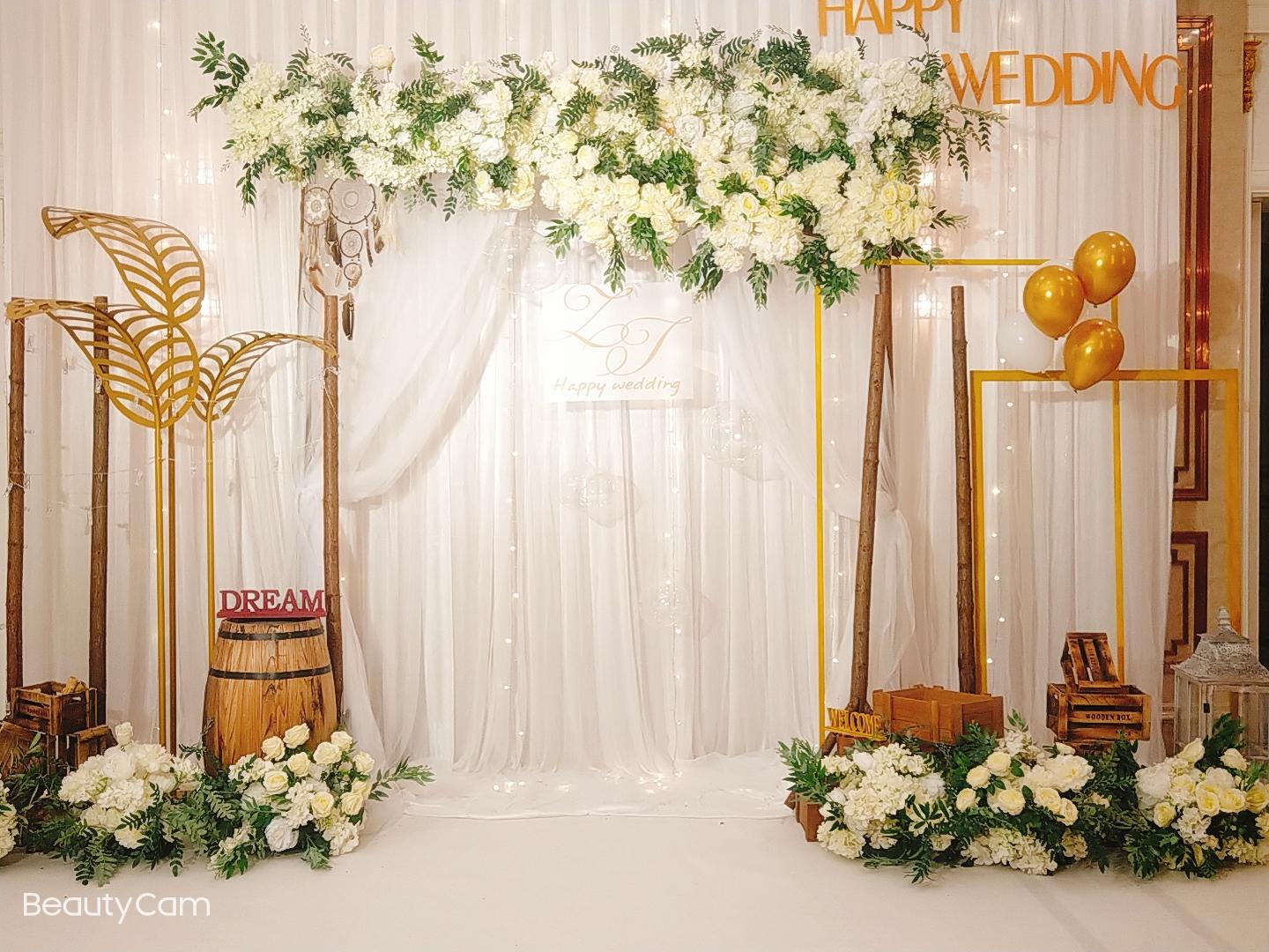 单个区域布置  留影合影区布置 超划算