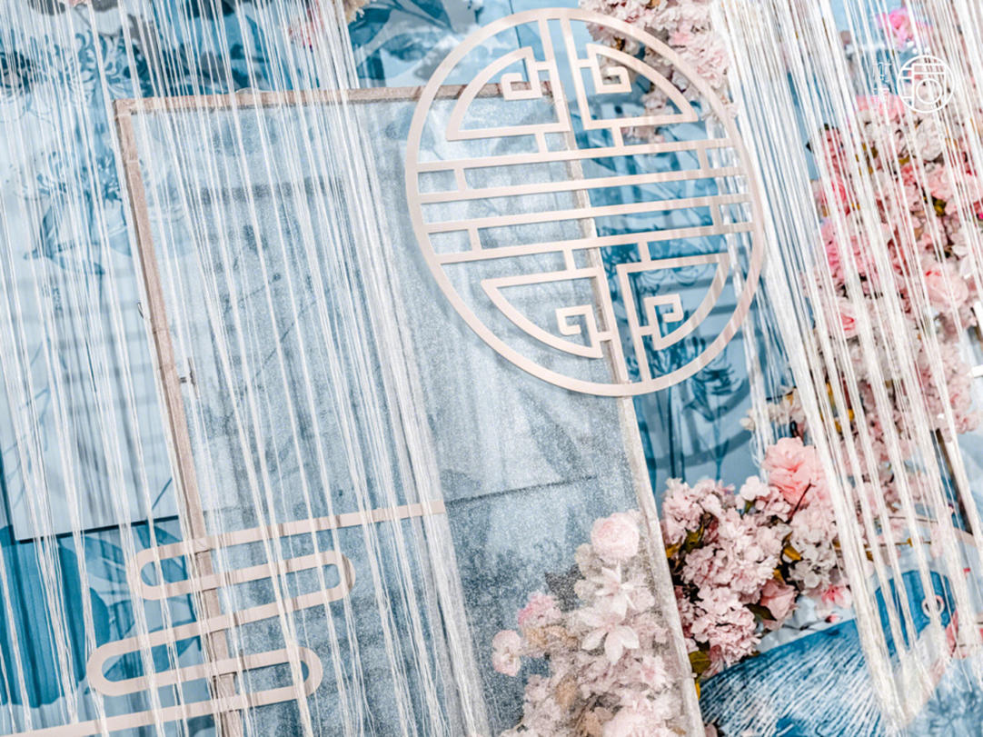 《麦琪婚礼》蓝色新中式婚礼