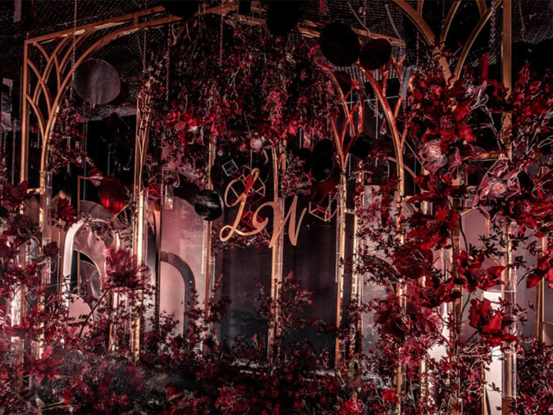 【恭喜婚礼】秋冬季经典婚礼红黑