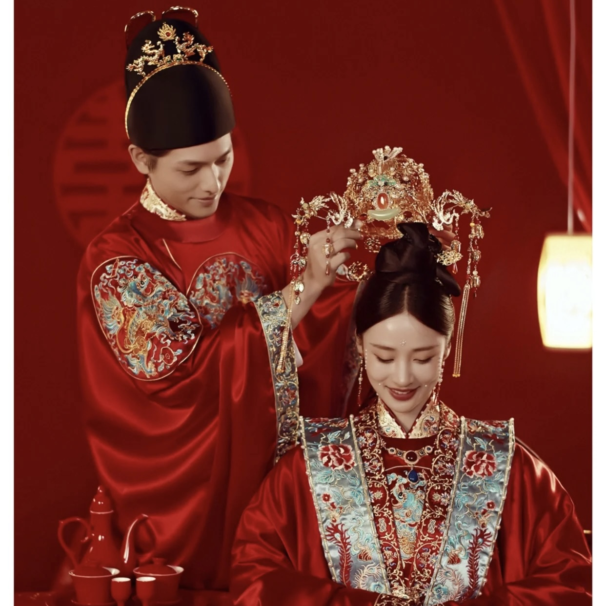 （店长推荐）中式明制汉服婚纱照