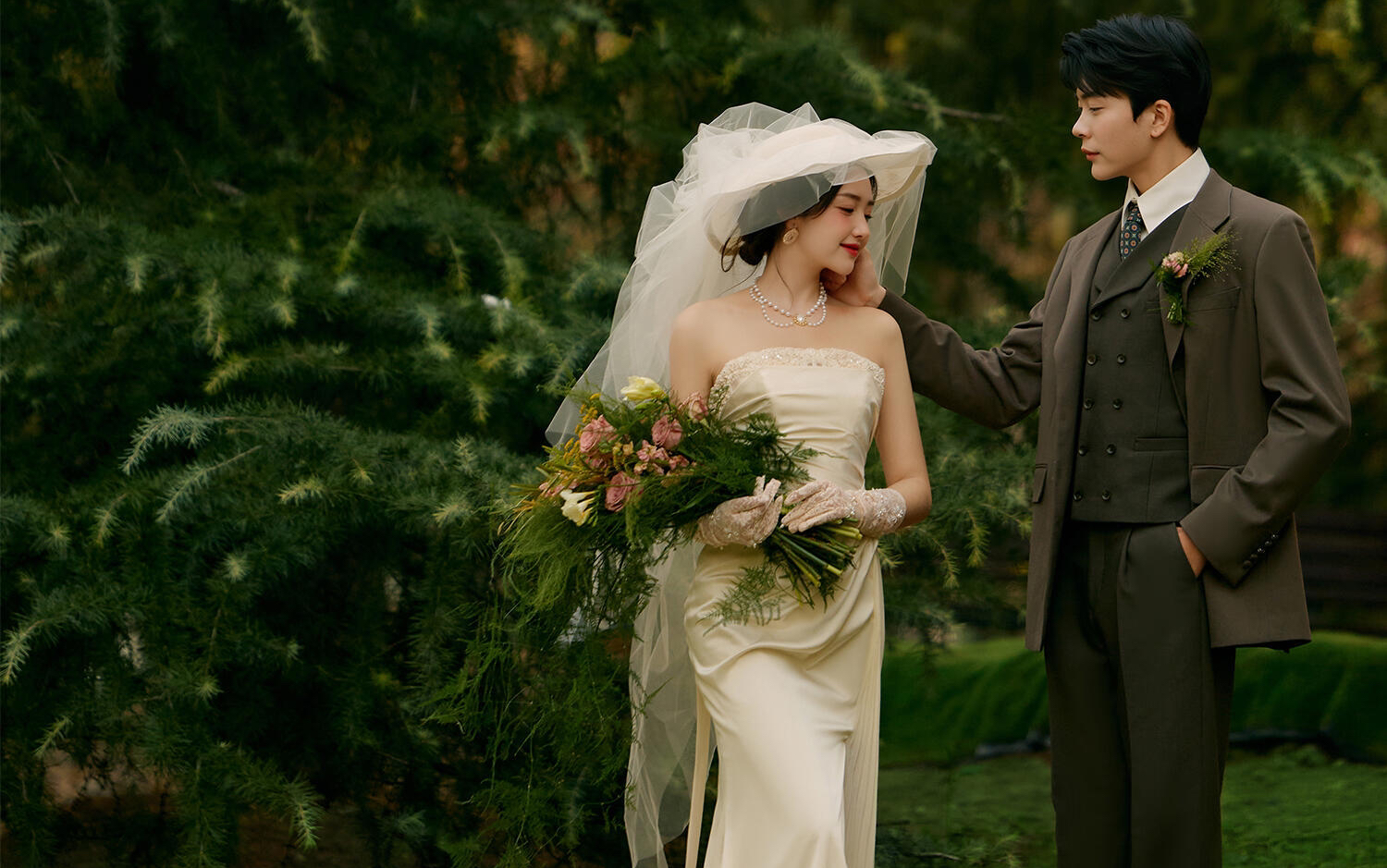 优雅法式与清新森系结合