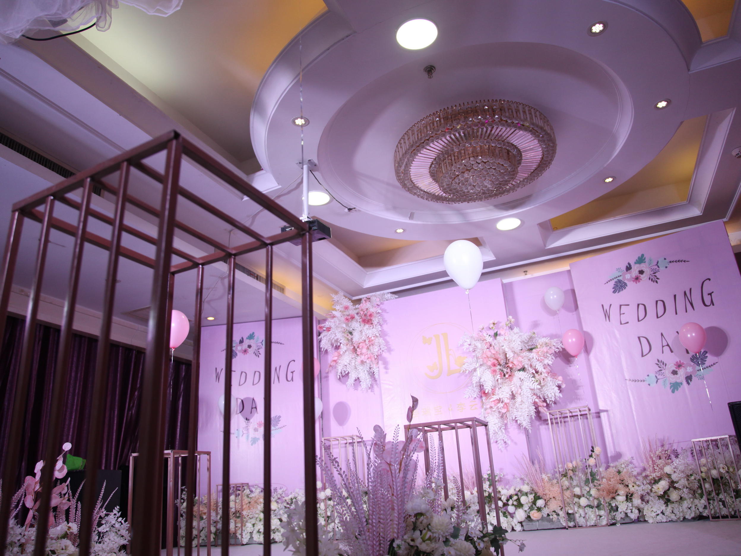 泰安柏悦2021婚礼 肥城四季文华粉色系拒绝假图