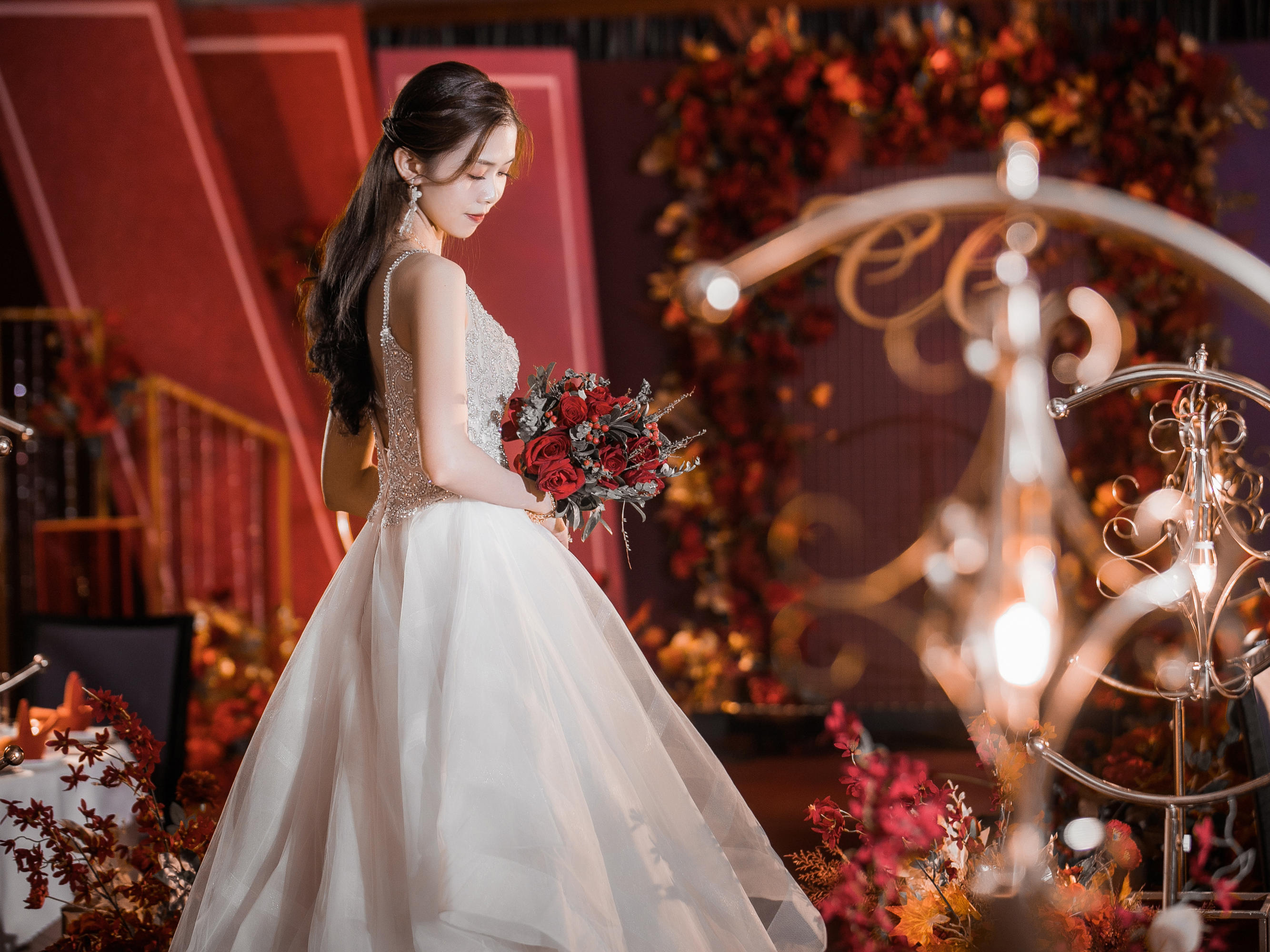 【花町婚礼】红金风格大气永恒婚礼