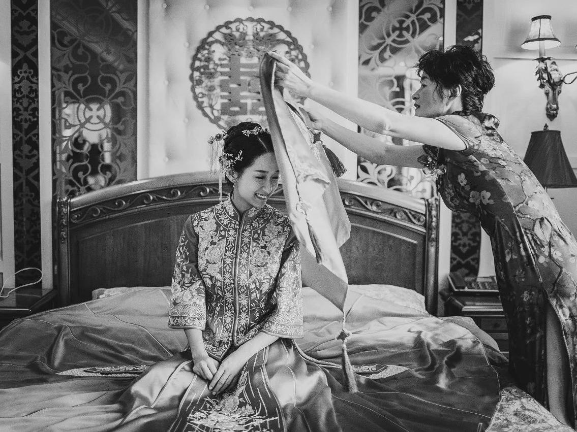 齐地纱+秀禾服两件特惠租赁