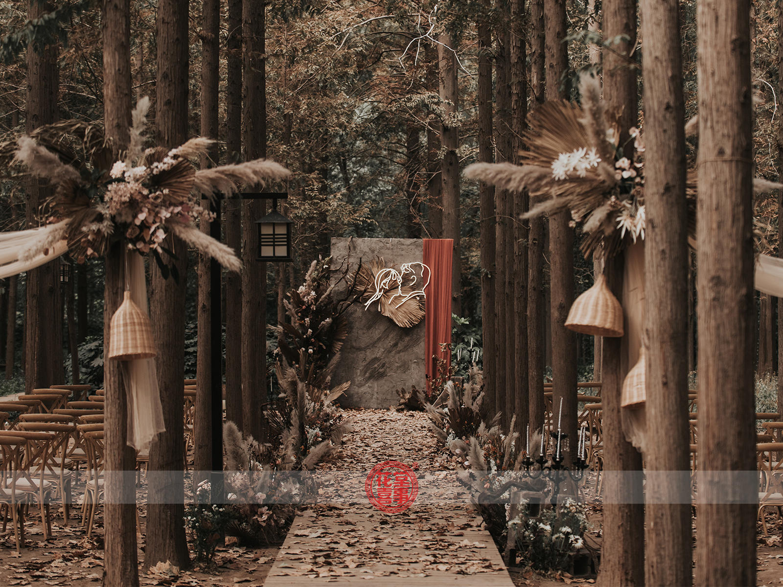 【花堂喜事】黄河迎宾馆—日系小众侘寂风户外婚礼