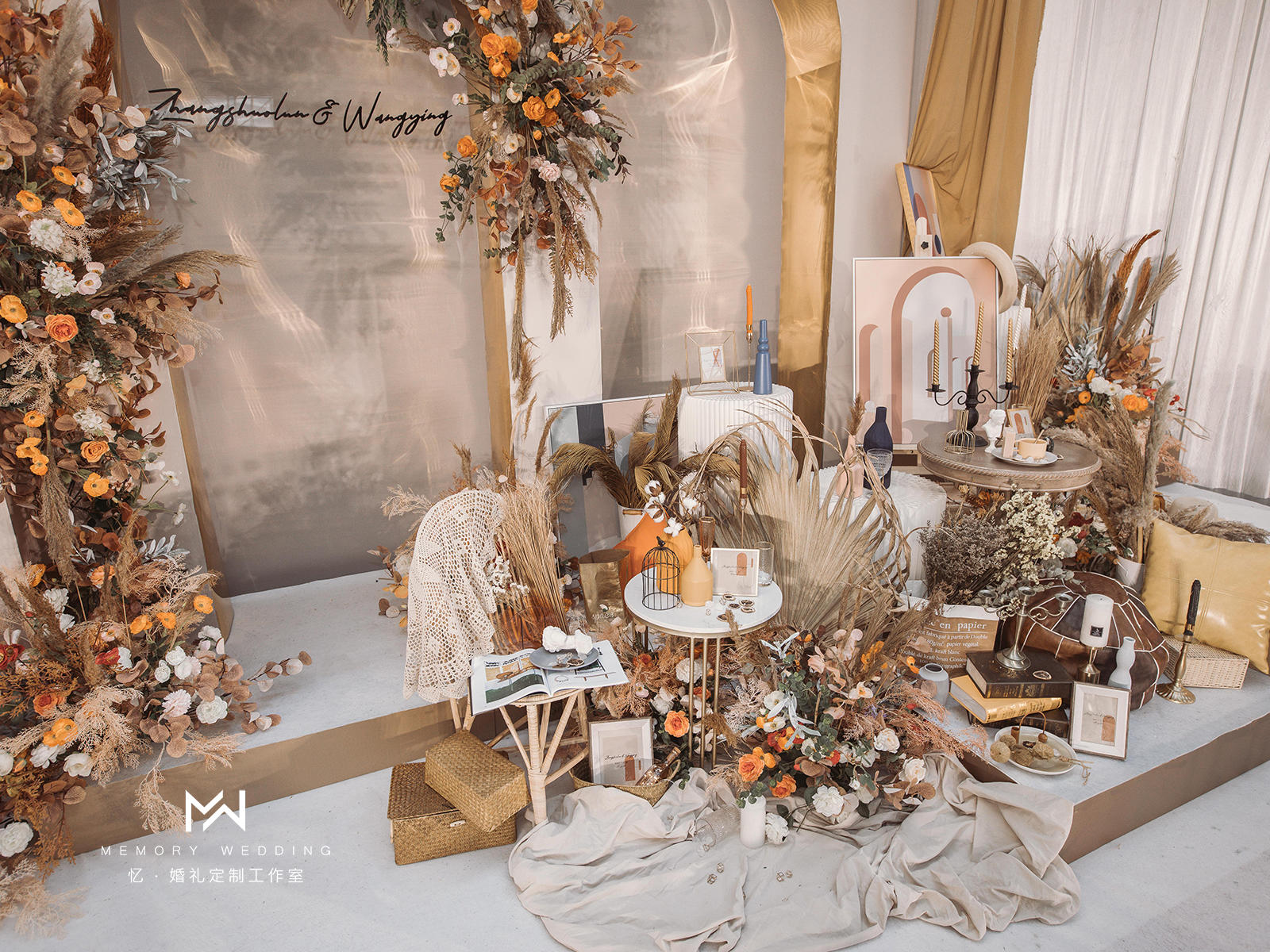 油画风 · 温暖系初秋婚礼