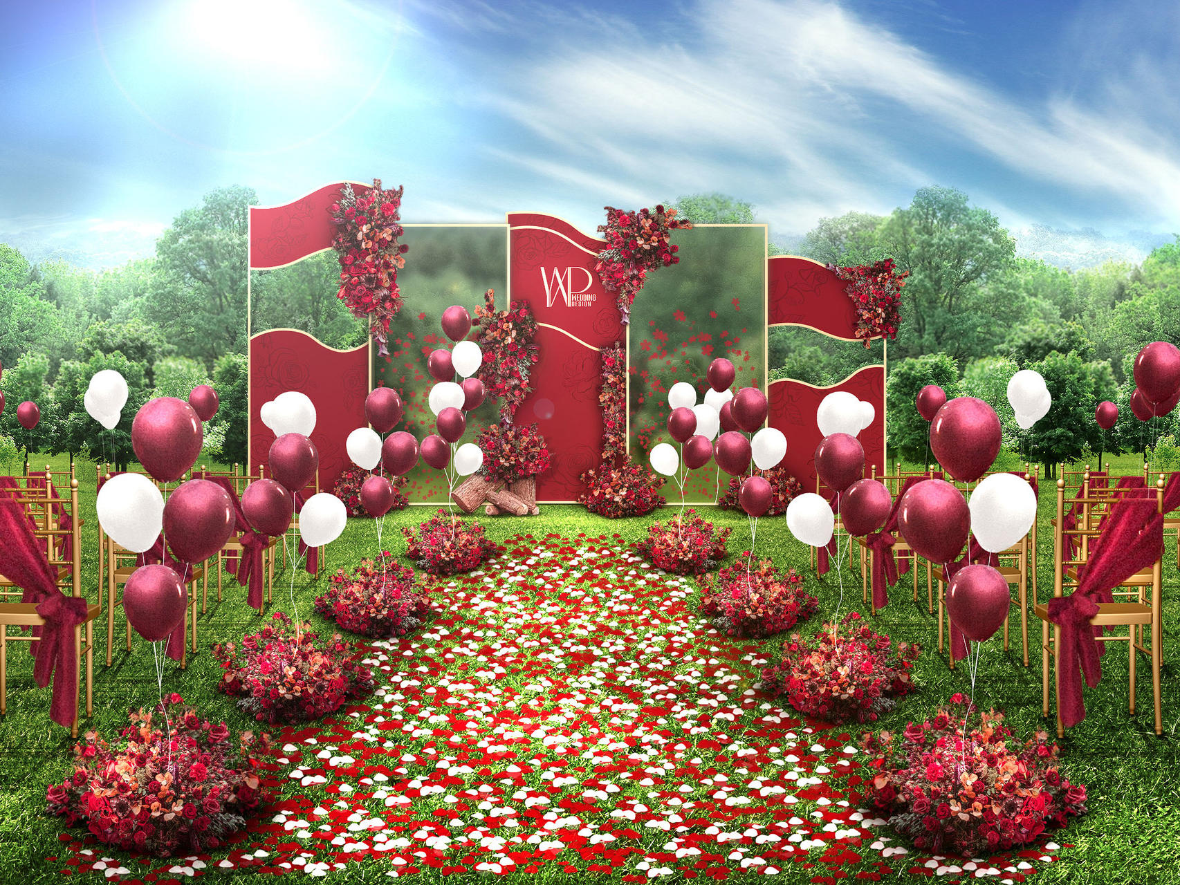 草坪婚礼       主题婚礼套餐