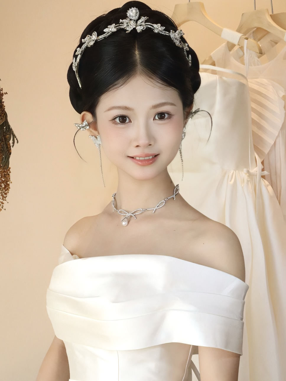 新娘妆发