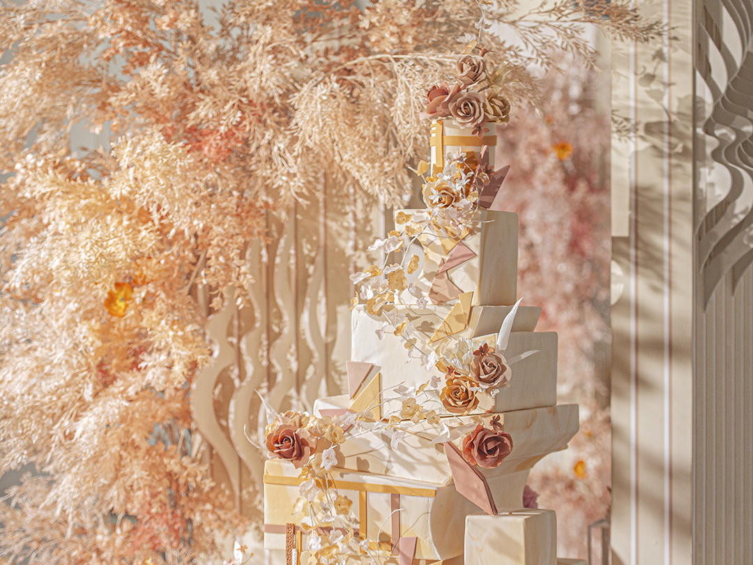 温馨治愈香槟色丨高端定制丨晨昏之时的丁达尔