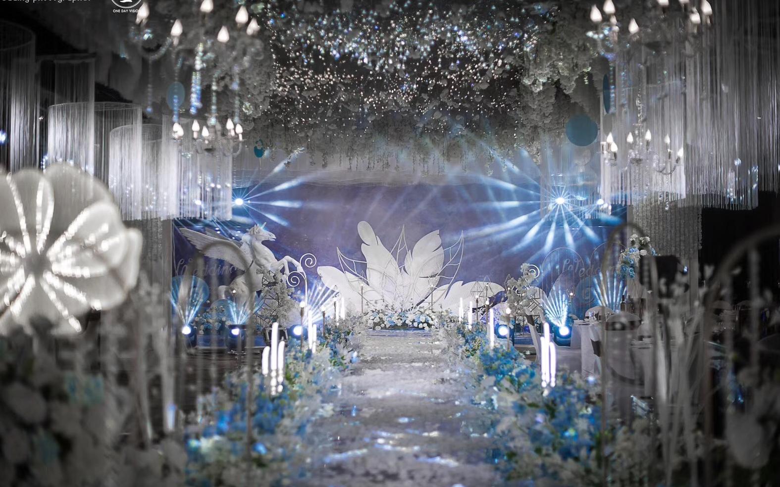 2019<繁星Star>梦幻冰蓝主题婚礼