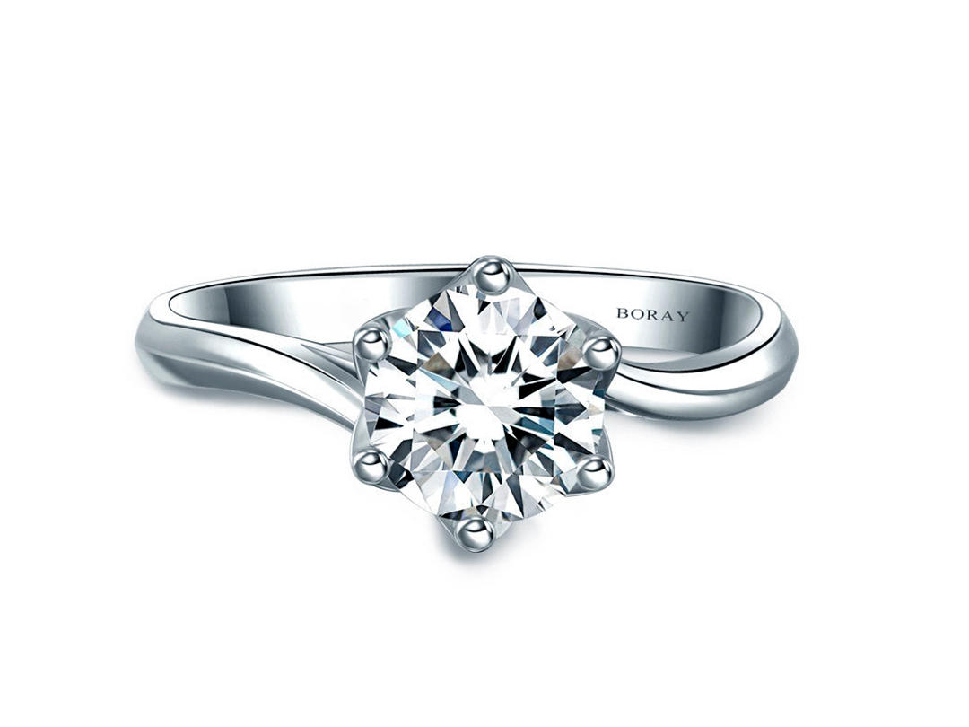BORAY——经典18K金钻石戒指