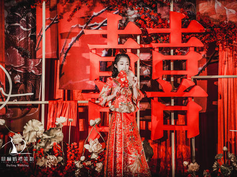 哒啉婚礼策划《缱绻》 创意|中式|红色