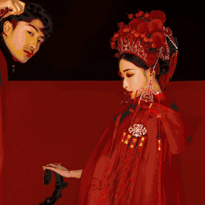 「网红爆款」文艺古风系列结婚照专属特色景点