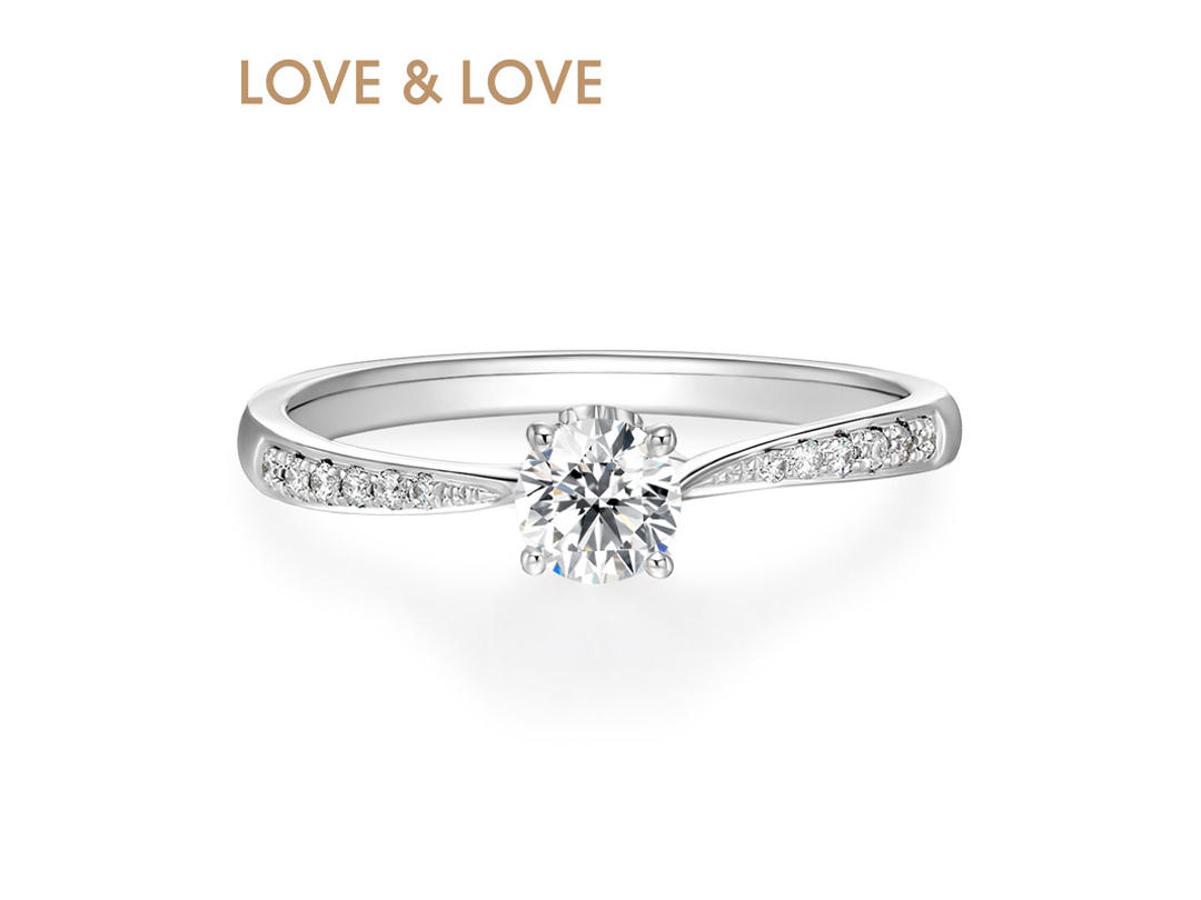 LOVE&LOVE心心相印求婚钻戒 