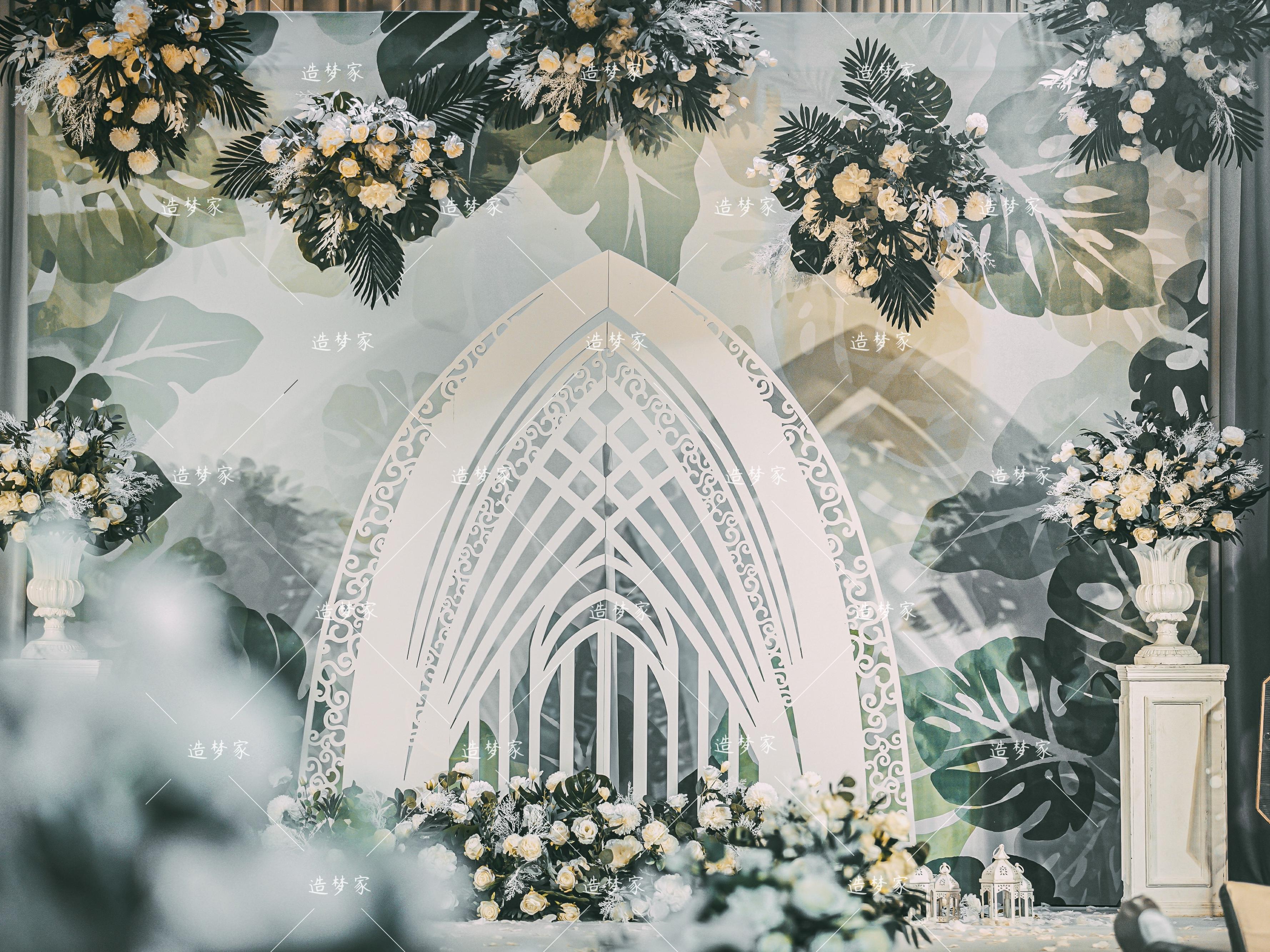 淄博 白色教堂 打造璀璨爱情