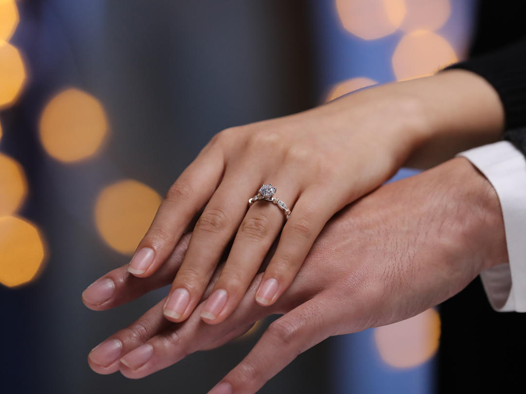 Kismet 18K金求婚戒指—南瓜马车