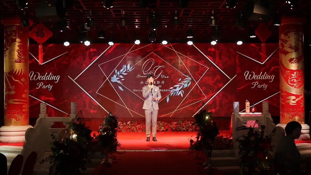 婚礼主持振鹏西式婚礼讲述