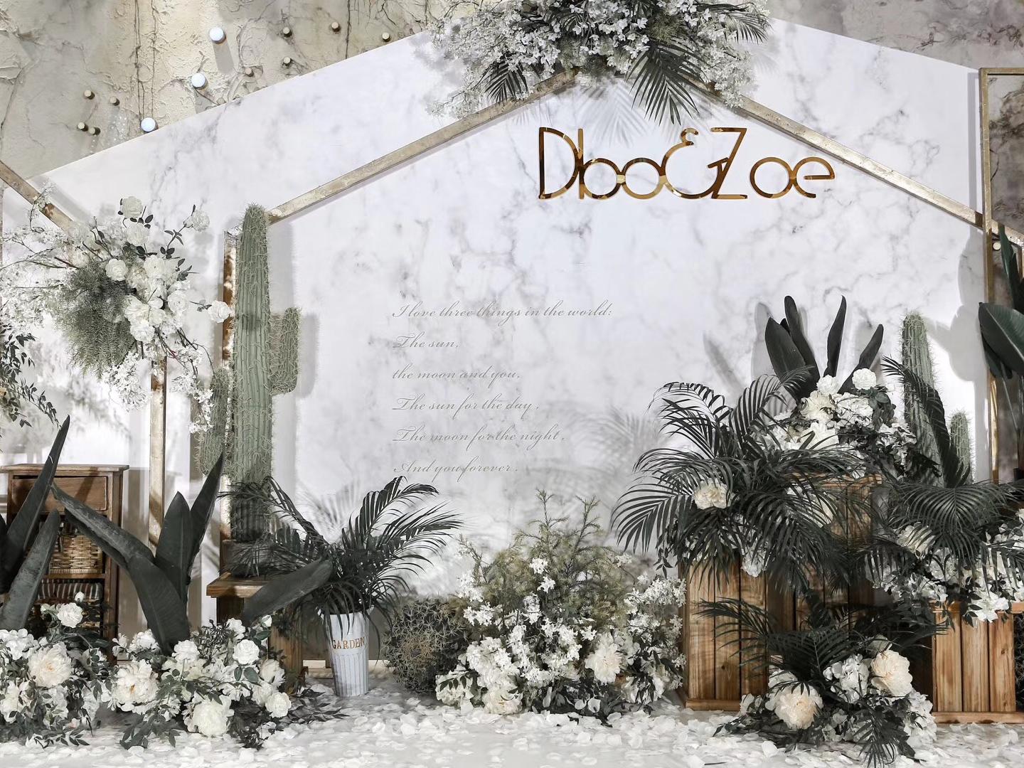 四大金刚（五位）+主题婚礼布置（性价比超高）