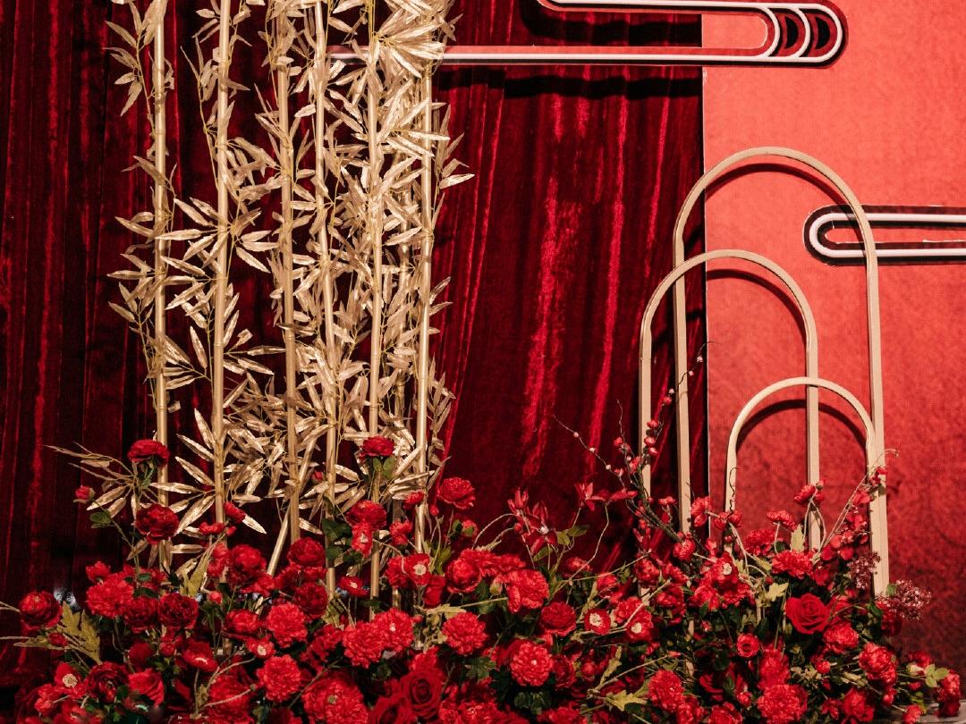 【麦芮婚礼】红色简约婚礼