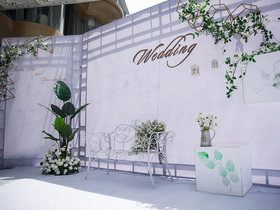 简约几何小清新《不期而遇》