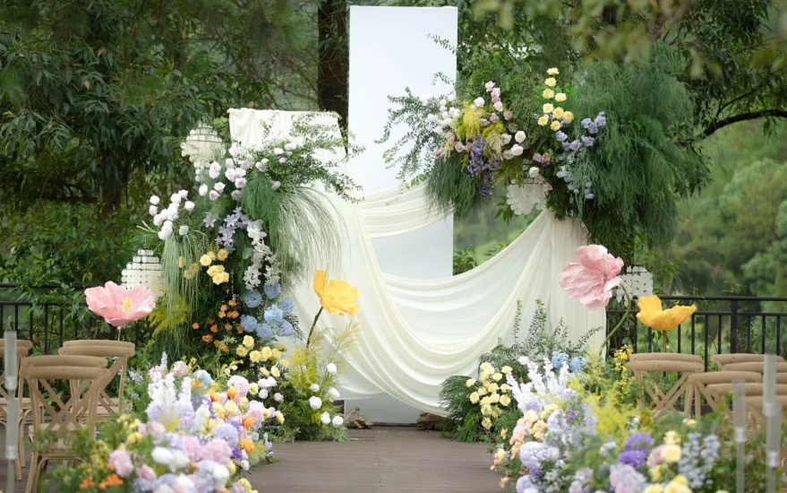 【蜜緣婚禮】韓式戶外花園風(fēng)婚禮