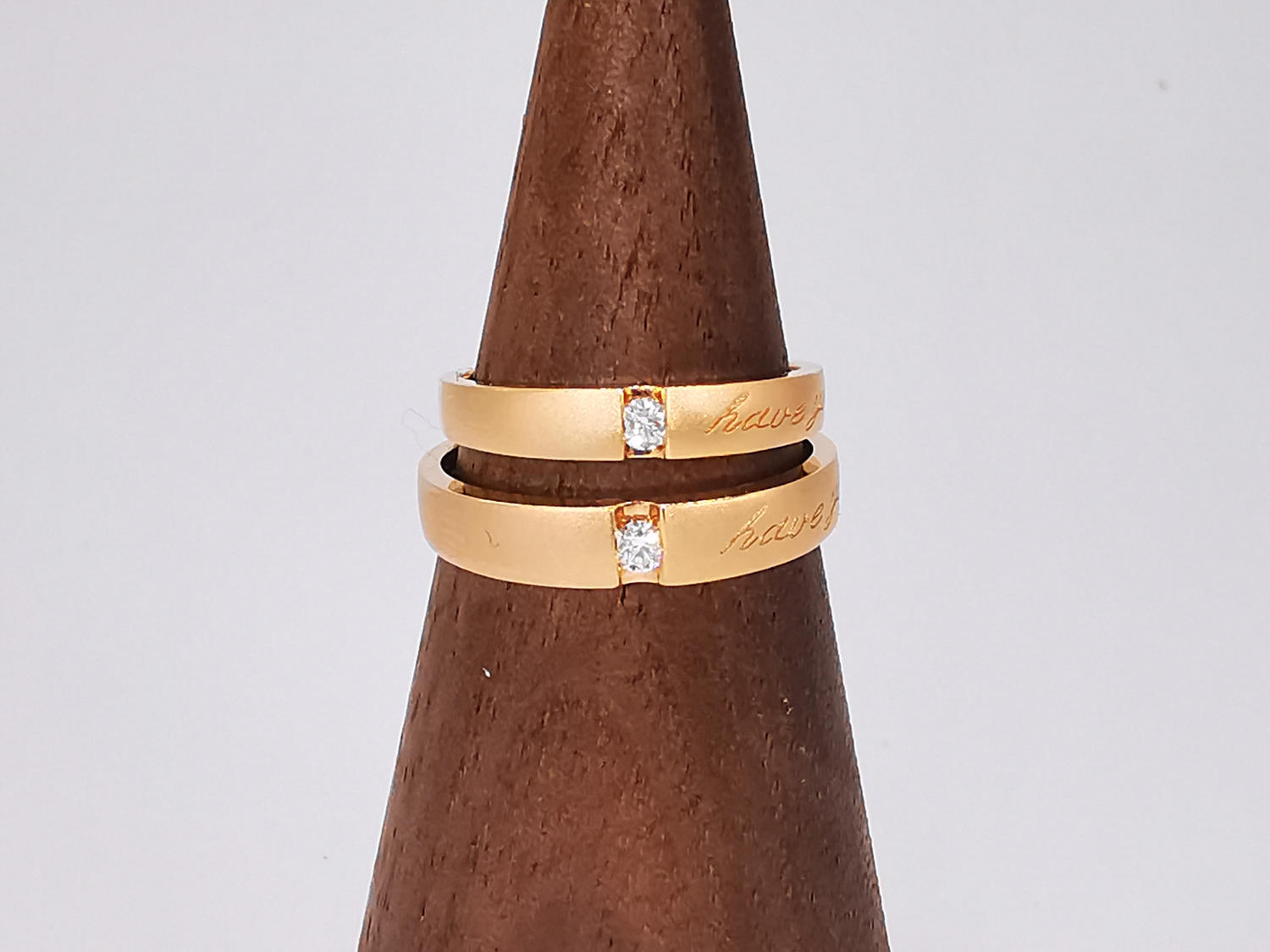 【奥斯珠宝】结婚对戒/情侣对戒/倾心