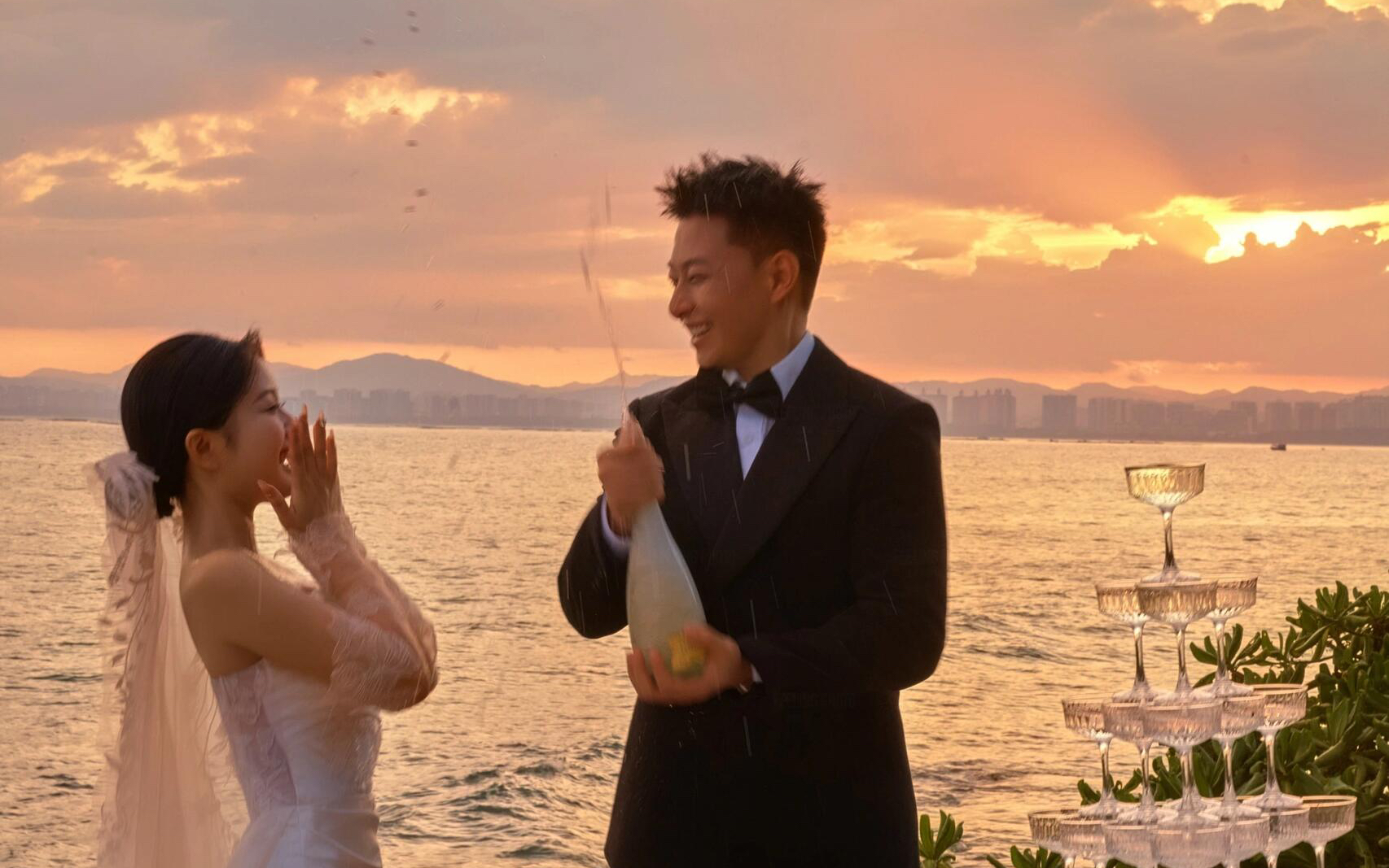 冬日，夕陽，晚風(fēng)，和你