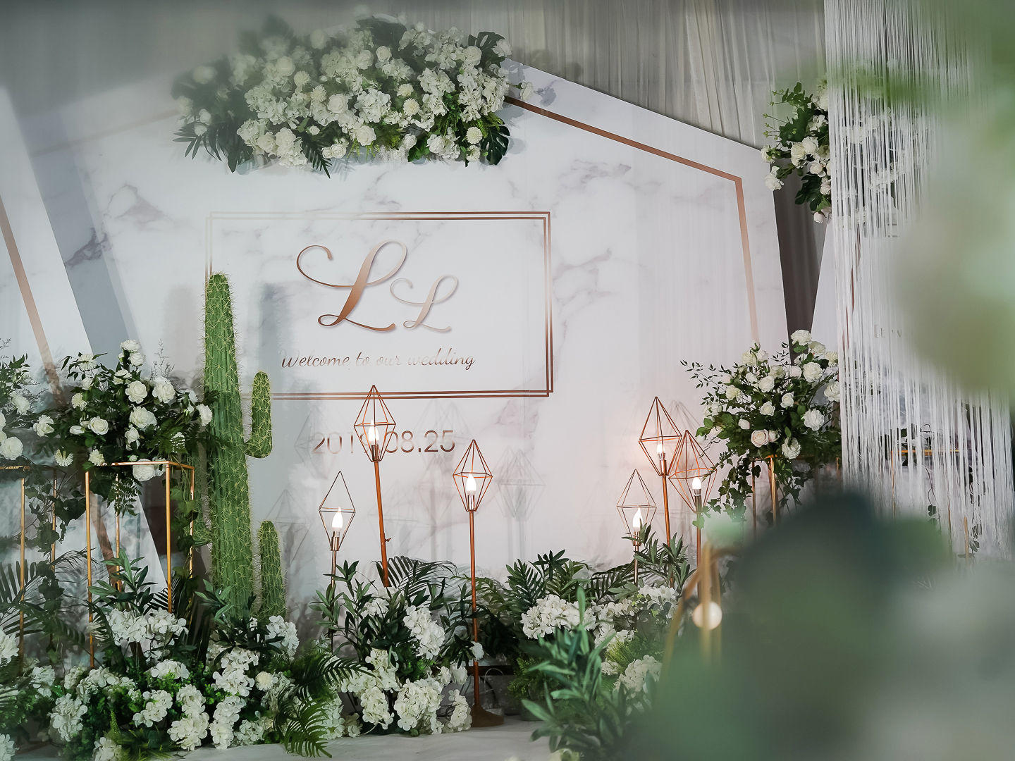 WE我们婚礼策划《大理石森系》系列