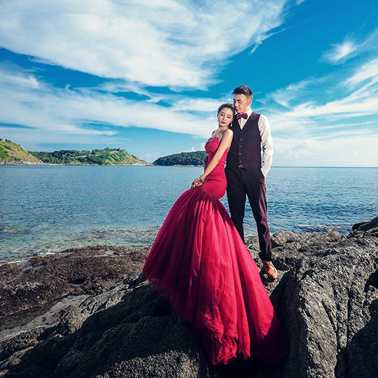 婚纱照+普吉岛+昆明2天一价双城拍+包邮