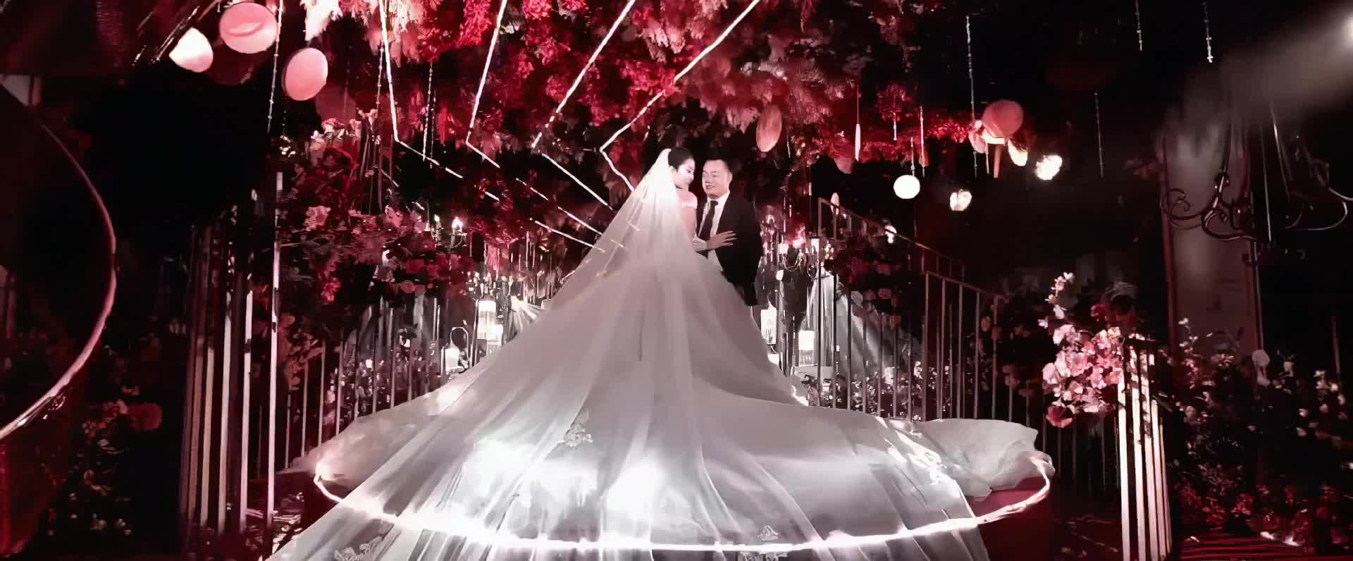 【美过效果图】繁华如梦奢华红金色婚礼 进店有礼