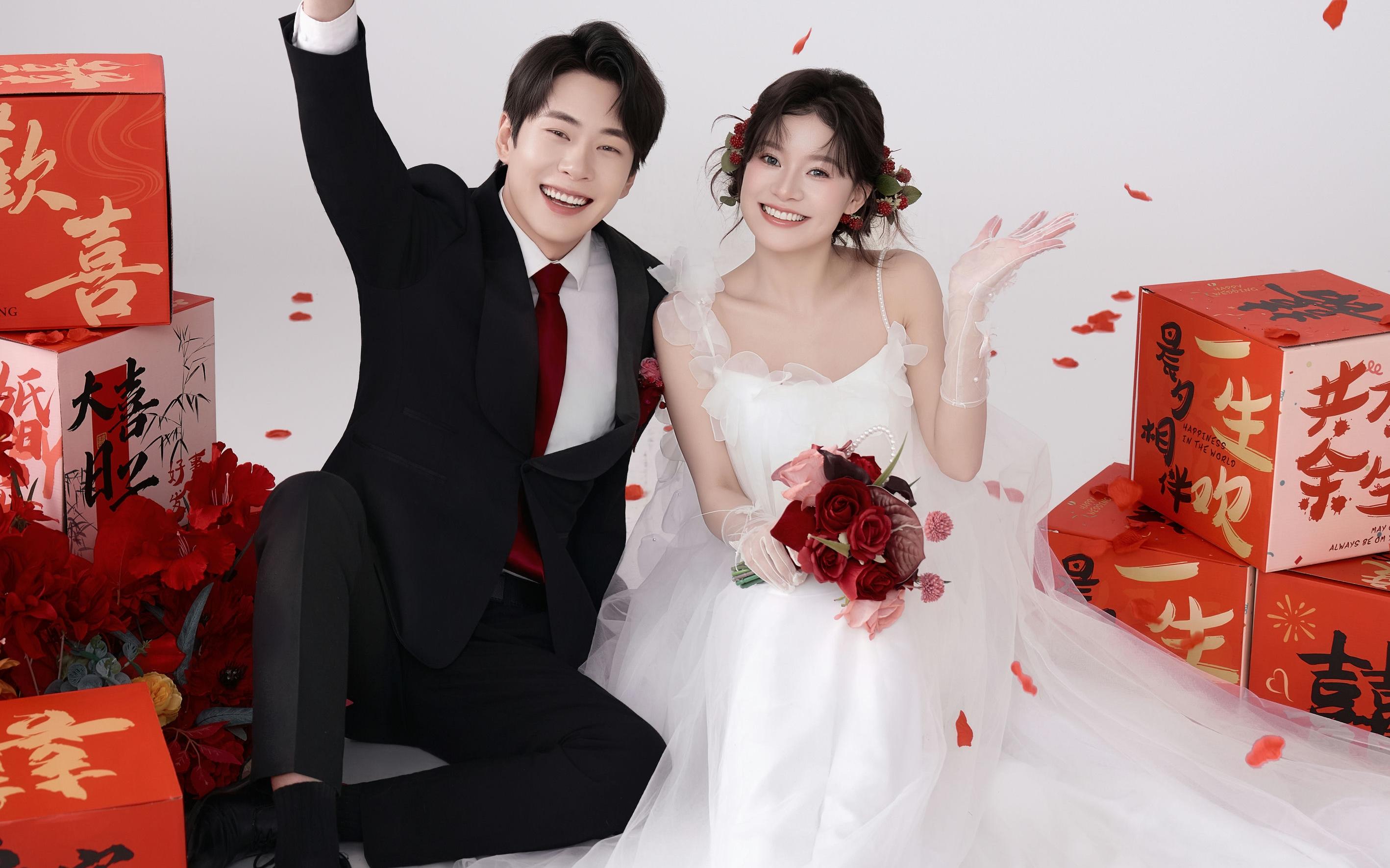 小歡喜?甜喜婚照太戳心