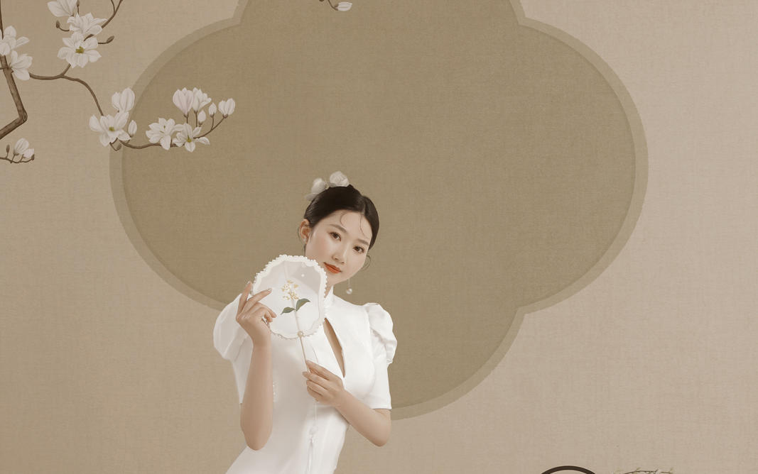 【施华洛摄影】一眼沦陷的工笔画婚纱照❤️